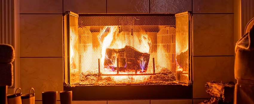 Mendota Hearth Landscape Fireplace Installation in Sioux Falls, South Dakota