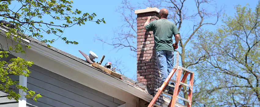 Vinyl and PVC Chimney Flashing Installation in Sioux Falls, SD