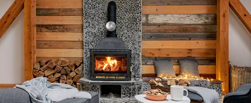 Thelin Hearth Products Direct Vent Gas Stove Fireplace Inspection in Sioux Falls, South Dakota
