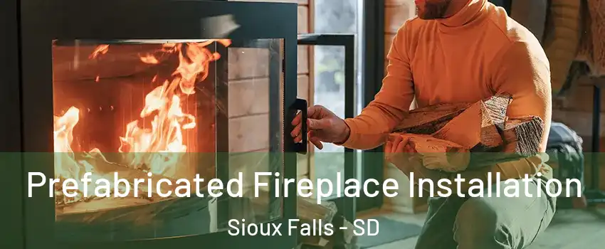  Prefabricated Fireplace Installation Sioux Falls - SD